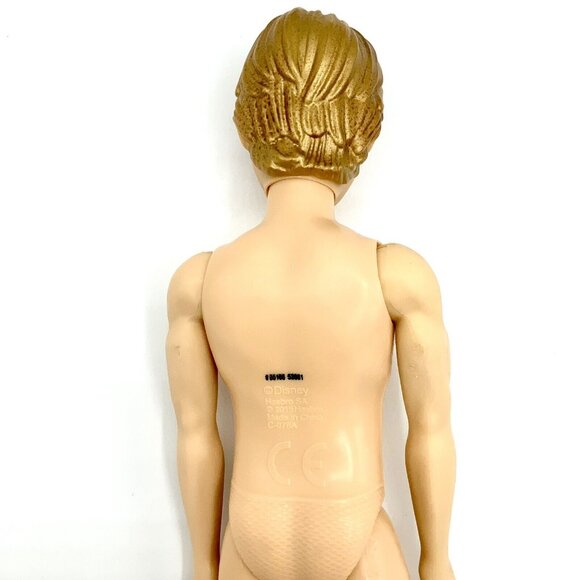 Hasbro Disney Frozen Prince Kristoff 11" Doll Nude Molded Blonde Hair Brown Eyes - Picture 9 of 11